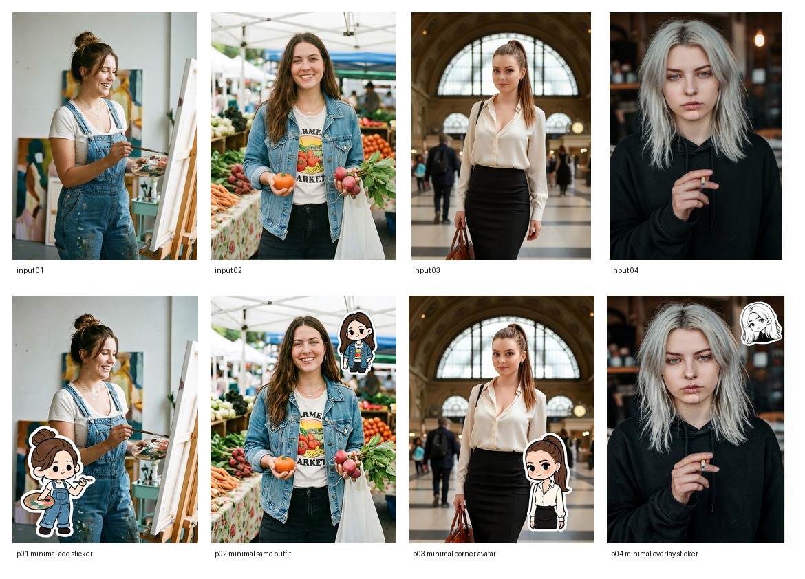 How to Add a Matching Doodle Sticker to a Photo
