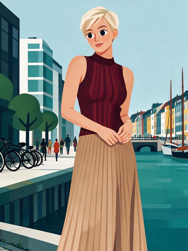 Bold Geometric Picturebook — 3:4 effect example
