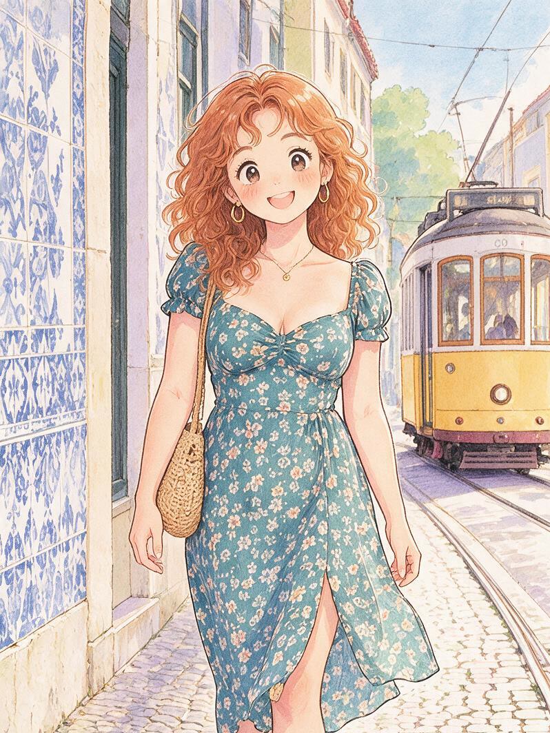 Copic Pastel — 3:4 effect example
