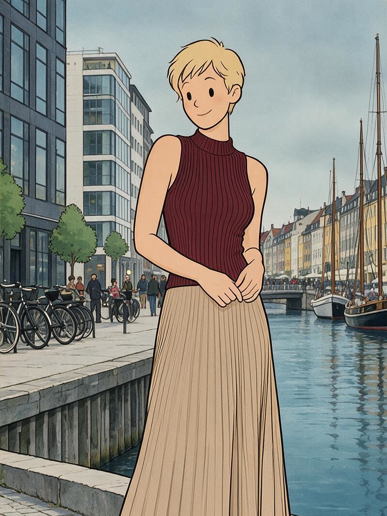 Vintage 70s European Comic Animation Cel — 3:4 effect example