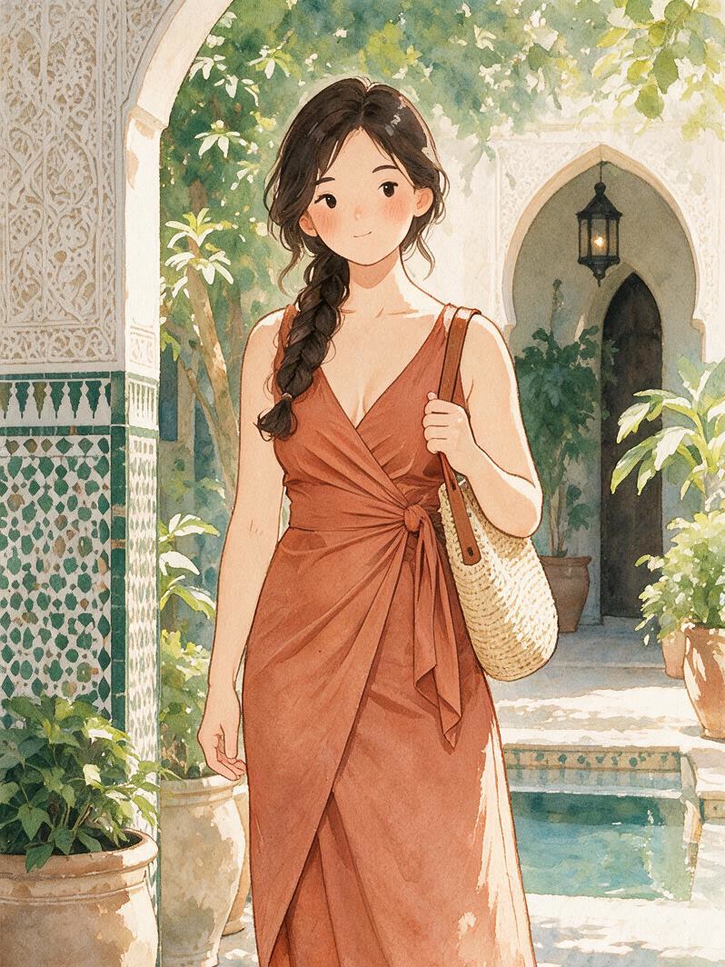 Comforting Everyday Illustration — 3:4 effect example